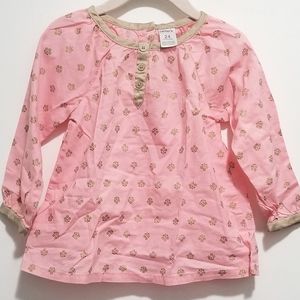 SALE 5/$20 Carter's Pink Long Sleeve Top, Size 24M